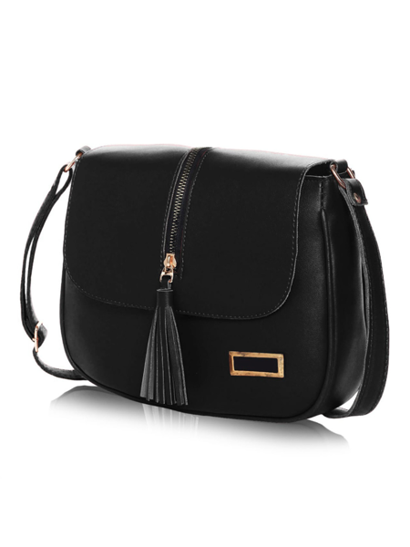 Picture of Leather Retail Women PU Tassel Cross Sling Bag