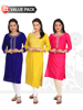 Picture of Pack of 3 Embroide Ecstasy Fashion Kurtas