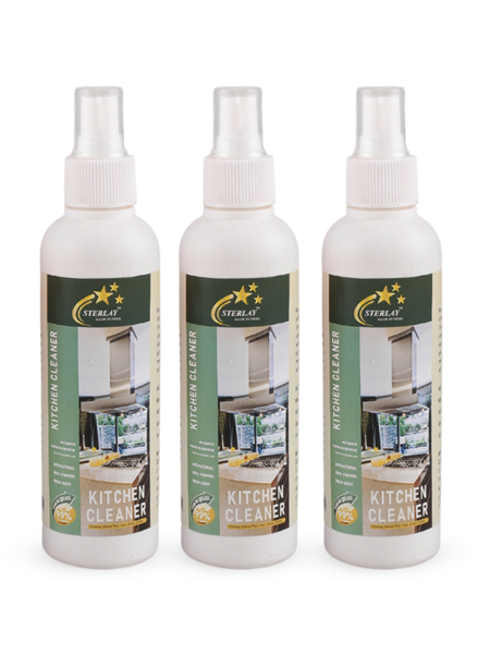 Picture of Sterlay Kitchen Multipurpose Cleaning Solution Combo Set of 3 x 200 ML